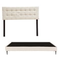 thumbnail image 1 of Box Base cama Slim King Size DICASA cabecera Catania Beige, 1 of 6