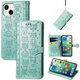 thumbnail image 1 of Funda Cartera FOXDOCK para iPhone 14 , Flip PU con Relieve de Gatos y Perros, Tarjetero y Soporte, 1 of 6