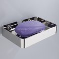 thumbnail image 4 of Caja de jabón de acero inoxidable, plato de ducha para baño, bandeja de almacenamiento, soporte de drenaje, 4 of 4