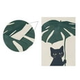 thumbnail image 5 of Yayeee Garden Flag 12" x 18" Double Sided Outdoor Yard Lawn Holiday Decorations, Black Cat Plants, 5 of 6
