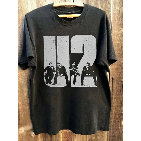 U2 Band Graphic Basic Unisex T-shirt Gift For Fan