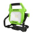 thumbnail image 1 of Greenworks Lampe de Travail LED 24V (AC/DC) 2000 Lumens, Rotation de Tête à 360°, Montable sur Trépied, Portable, Lumière Intérieure/extérieure, Inondation, 1 of 11