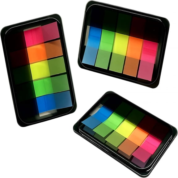 CCOCC 300 Pcs Transparent Sticky Index Tabs, Pop Up Page Markers & Flags, Reusable Sticky Note Tabs for Books & Documents