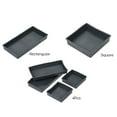 thumbnail image 4 of Labymos 2Pcs Rectangular + 2Pcs Square Silicone Bread Cake Baking Trays Oven Baking Divider Kitchen, 4 of 7