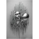thumbnail image 5 of Art Modern Poster Set of 3 - 3D Metal Figure Statue Art Love Heart Kiss Pictures Wall Art Decoration - Without Frame - Wall Decoration Wall Living Roo, 5 of 5