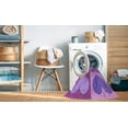 thumbnail image 2 of Ahgly Company Machine Washable Indoor Rectangle Transitional Bright Lilac Purple Area Rugs, 4' x 6', 2 of 7