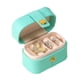 thumbnail image 2 of Mini joyero de viaje | Joyero portátil de terciopelo para anillos, pendientes y collares | Regalo para dama de honor, propuesta de matrimonio, accesorios de viaje para niñas y mujeres, 2 of 7