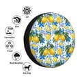 thumbnail image 5 of Spare Tire Cover, Sicilian lemons yellow Moroccan style Wheel Cover Tire Covers for Trailers Car Truck Camper Universal Tire Covering Fits Diameter 15 inch, 5 of 7