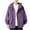 Purple, variant on ohmzyzo Mens Drawstring Hooded Windbreaker Jackets Casual Lightweight Thin Fall Coat Outdoor Hiking Travel Sport Jacket XXL