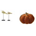 thumbnail image 1 of Esculturas Modernas De Madera Con Forma De Pájaro Y Calabaza, Figuras Decorativas De Animales, Adornos De Peluche Para Dormitorio, Escritorio, Sofá, Entrada, Decoración De Interiores., 1 of 8