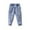 Light Blue, variant on Girls Cute Clothes Elastic Waist Jeans Casual Denim Pants Strawberry Embroidered Relaxed Fit Pants Fall Spring Outfits Light Blue,5 Years