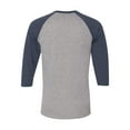 thumbnail image 2 of JERZEES - Triblend Three-Quarter Raglan Baseball T-Shirt - 601RR, 2 of 9