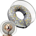 thumbnail image 1 of Bamboohart Dog Cone Collar  Inflatable Dog Recovery Collar for After Surgery with Anti-Licking Shield  Adjustable Size (L), 1 of 7