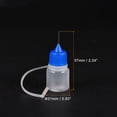 thumbnail image 3 of Uxcell Needle Tip Bottle Precision Plastic Applicator 3ml with Blue Cap, 10 Count, 3 of 6
