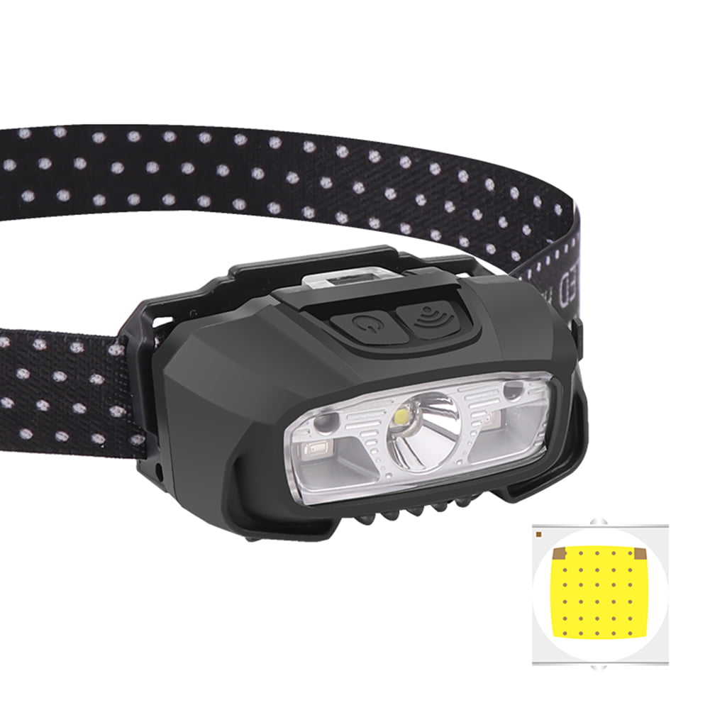 Details about   LED Headlamp USB Rechargeable Flashlight Waterproof Torch Camping Car Maintenanc