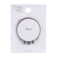 thumbnail image 4 of Time and Tru Silvertone Chain with Emerald Birthstone "May" Bracelet, 4 of 4