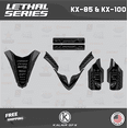 thumbnail image 4 of Kalair GFX Graphics Kit for Kawasaki KX100 (2014-2021) Lethal Series, 4 of 5