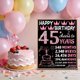 thumbnail image 5 of Tarjeta de cumpleaños Joycard 45.º Jumbo 20 x 25 cm con sobre, 5 of 7