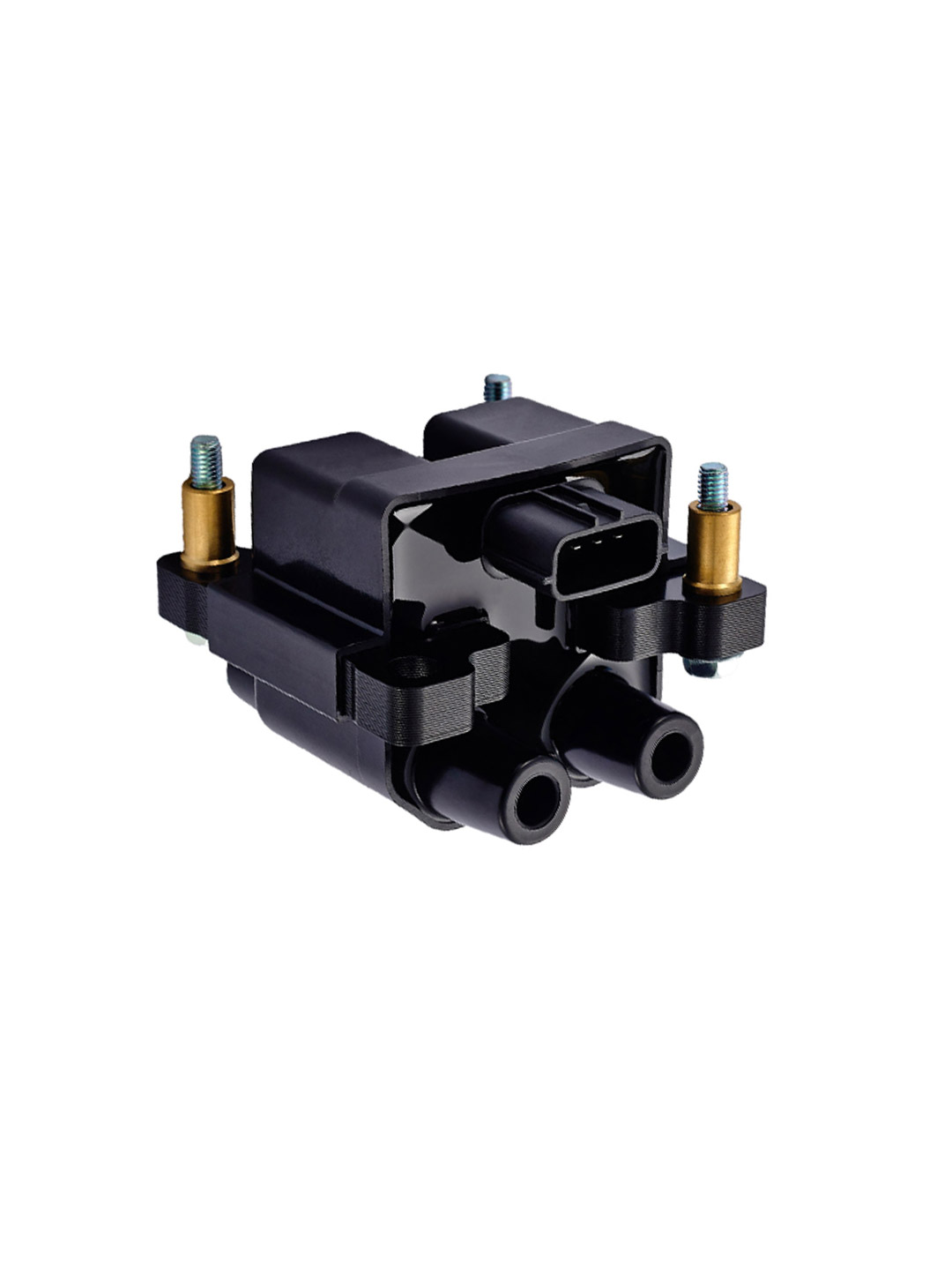 Set of 1 ISA Ignition Coil, 4 NGK Spark Plugs and Wireset Compatible with  2005-2010 Subaru Forester 2.5L Replacement for UF538