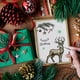 thumbnail image 5 of Sellos transparentes de silicona con diseño de Feliz Navidad: copo de nieve, árbol de Navidad, muñeco de nieve, alce y ciervo., 5 of 9
