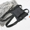 thumbnail image 4 of Mochilas para Mujer Sólido pecho cintura funcional unisex nylon chaleco cruzado bolsos de hombro (L) Tmvgtek Para estrenar, 4 of 6