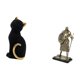 thumbnail image 5 of Figura decorativa de resina de caballero gato para escritorio, entrada, sala de estar, dormitorio, estantería, adorno creativo europeo., 5 of 8