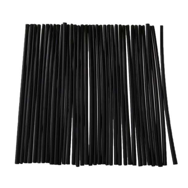 36 Piezas Spoke Wraps Tire 17cm Spoke Decoración Universal para Motocicleta Bike Negro