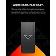 thumbnail image 3 of HP Victus 15L Gaming Desktop Computer Bundle PC, AMD Ryzen 3 Processor, 8 GB SDRAM, 256 GB SSD, Windows 11 Home OS, Surround Sound, Wi-Fi 6 and Bluetooth (TG02-0110, 2022), 3 of 5