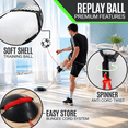 Size 5 Soccer Ball (Adult) Solo Practice Aid with Adjustable Cord and ...