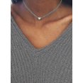 thumbnail image 4 of Bijoux Simple Tendance Collier de Rue pour Femmes Collier Clavicule Cœur en Cuivre Pêche Amour, 4 of 4