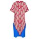 thumbnail image 4 of Vestido de bolsillo grande para mujeres avergonzadas, elegantes vestidos morados inspirados en el pavo real real, azul carmesí y azul celeste., 4 of 6