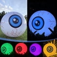 thumbnail image 2 of Populares Hallowe Led Inflatable Remote Control 16 Inch Eyeball Swimming Pool Lamp, 2 of 5