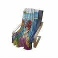 thumbnail image 3 of Underwater Soft Flannel Fleece Throw Blanket, Illustration of a Smiling Mermaid Under the Sea Garden Palm Tree Island Art, Cozy Plush for Indoor and Outdoor Use, 70" x 90", Multicolor, by Ambesonne, 3 of 5