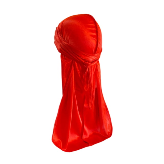 Headwraps surtido colores larga cola pirata sombrero unisex a prueba de viento una sola capa atractivo elegante diseño transpirable turbante gorros rojo Advancent AP008604-01B