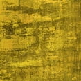 thumbnail image 1 of Ahgly Company Indoor Square Oriental Yellow Industrial Area Rugs, 5' Square, 1 of 4