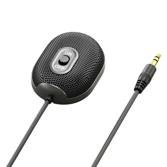 Yeacher U1 Omni-directional Condenser Microphone Mic for Meeting Business Conference Computer Desktop Laptop PC Voice Chat Video Games Live Broadcast Sound Pick-up AUX 3.5MM Cable