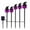 B, variant on Solar Halloween Witch Stake Light, Outdoor Solar Powered LED Witch Yard Light, Waterproof Halloween Garden Decoration for Lawn, Pathway, Porch & Halloween Party Decor