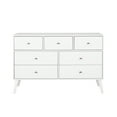 thumbnail image 6 of Prepac Milo Mid Century Modern 7-Drawer Dresser, White, 6 of 11