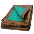 thumbnail image 1 of 8 x 10 ft. Brown & Green Poly Tarp, 1 of 1
