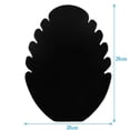 thumbnail image 2 of Aipaide Soporte para Collares de Terciopelo de 2 Piezas, expositor de Joyas para Almacenamiento y presentación de Joyas, Negro, 2 of 7