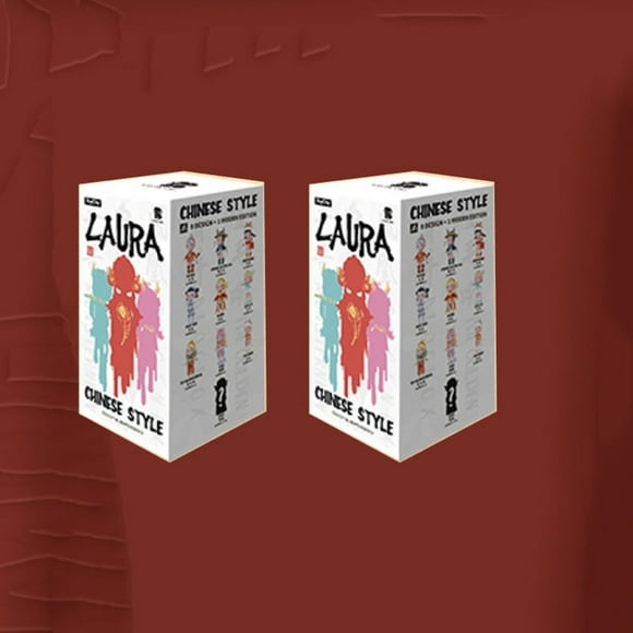 LAURA Chinese Myth Series Blind Box Guess Bag Mystery Box Toys Doll Cute Anime Figure Desktop Ornaments Gift Collection
