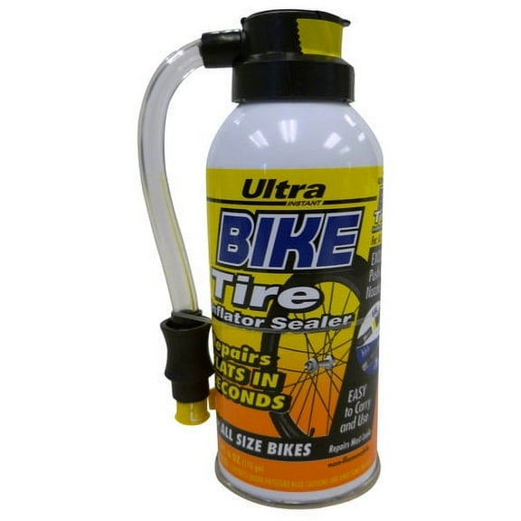 Ultra Instant Bike Tire Inflator Sealer, 6 oz