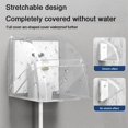 thumbnail image 2 of SPRING Waterproof Outdoor Socket Box with Rain Cover PC Material Easy to Instal Transparent, 2 of 9