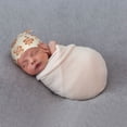thumbnail image 6 of Picia Hand Drawn Snake Printed Preemie Hats for Baby Girls Cotton Premature Knot Hats Newborn Hospital Cap Warm Knot Beanie Nicu for Preemie Girls and Boys, 6 of 6