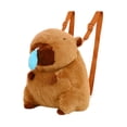 thumbnail image 4 of Mochila de Carpincho Yinane Bolsa de Peluche con Forma de Animal 35 cm, 4 of 8