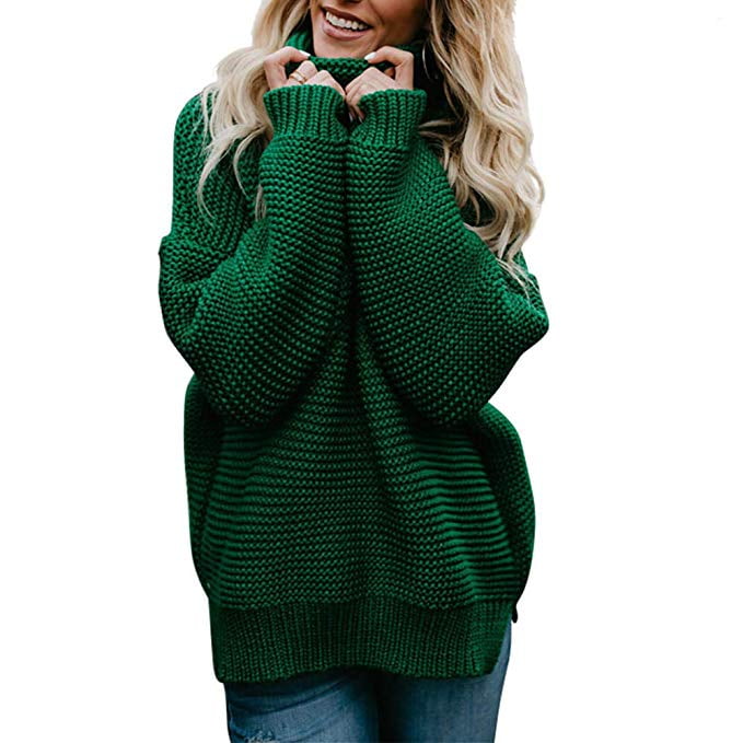Women's Casual Long Sleeve Chunky 