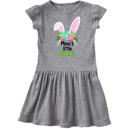 

Inktastic Mimi s Little Bunny Cute Easter Bunny Ears Gift Toddler Girl Dress
