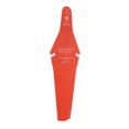 thumbnail image 3 of Soidarity Guardabarros de plástico para bicicleta, guardabarros trasero para bicicleta, suministros decorativos para ciclismo, color blanco Ciclismo Naranja Soidarity OD000762-05, 3 of 6