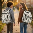 thumbnail image 3 of HELLHERO Horse Dreamcatcher 17 Inch Laptop Backpack with Breathable Adjustable Straps, Durable Multi Pockets Bookbag for Daily School and Travel, 3 of 8