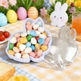 thumbnail image 3 of TIELUTT Forme de Lapin Transparent Bonbons Vide Rangement de Bonbons Organisation du Garde-Manger Grands Contenants de Conservation des Aliments avec Couvercles Hermétiques Brillance Contenants de Conservation des Aliments Bocaux de Rangement Contenants de Cuisine, 3 of 4